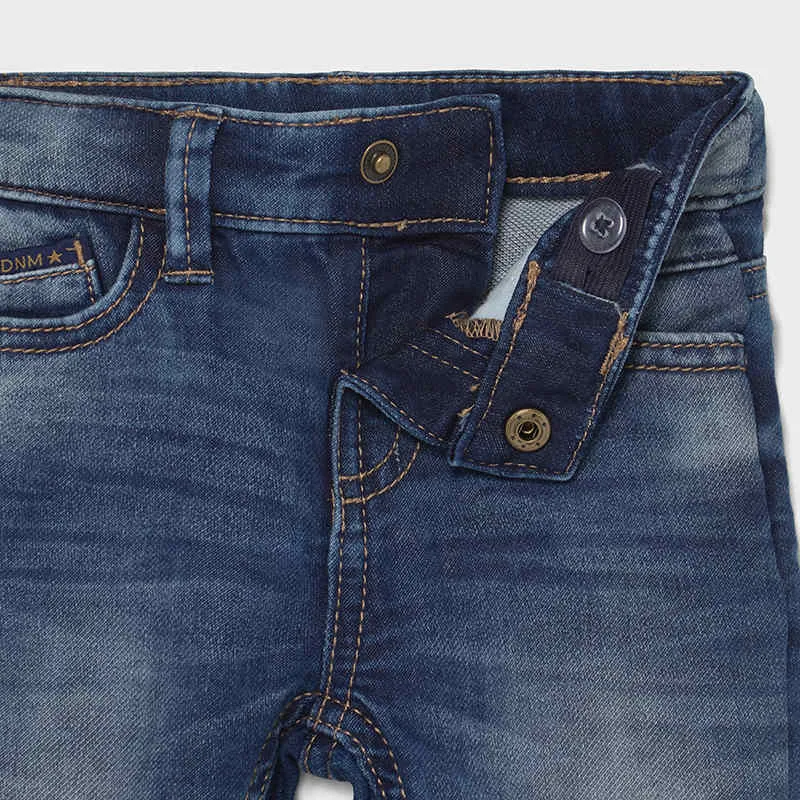 1586 Mayoral Boys Soft Denim Jeans, Eco-Friendly