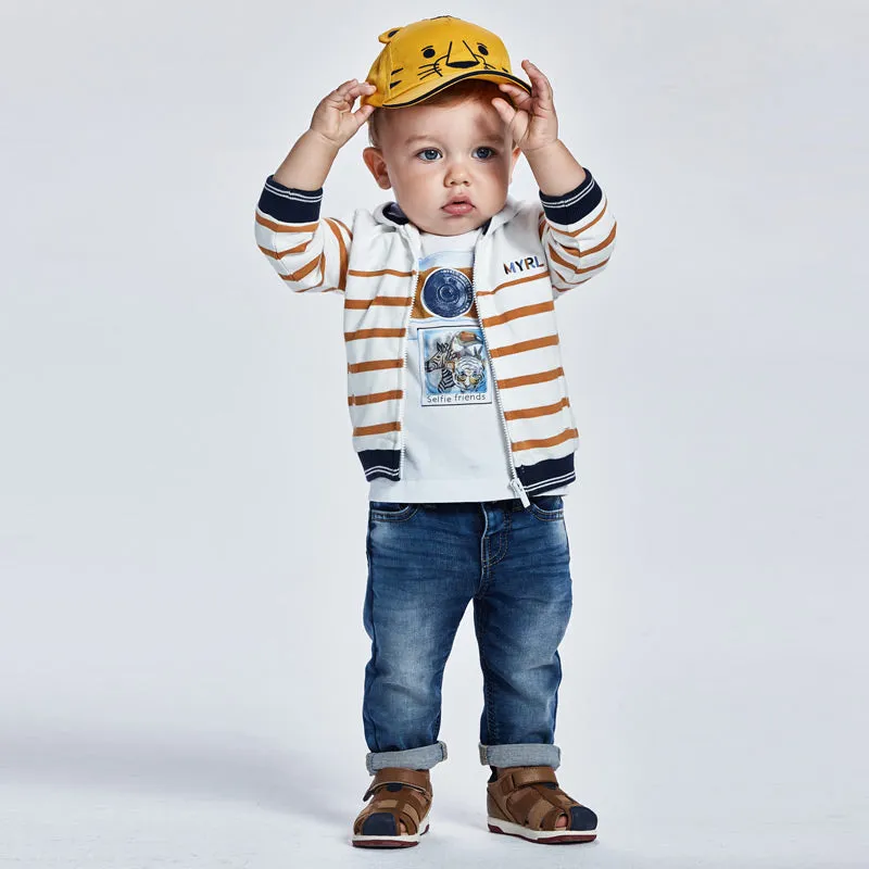 1586 Mayoral Boys Soft Denim Jeans, Eco-Friendly