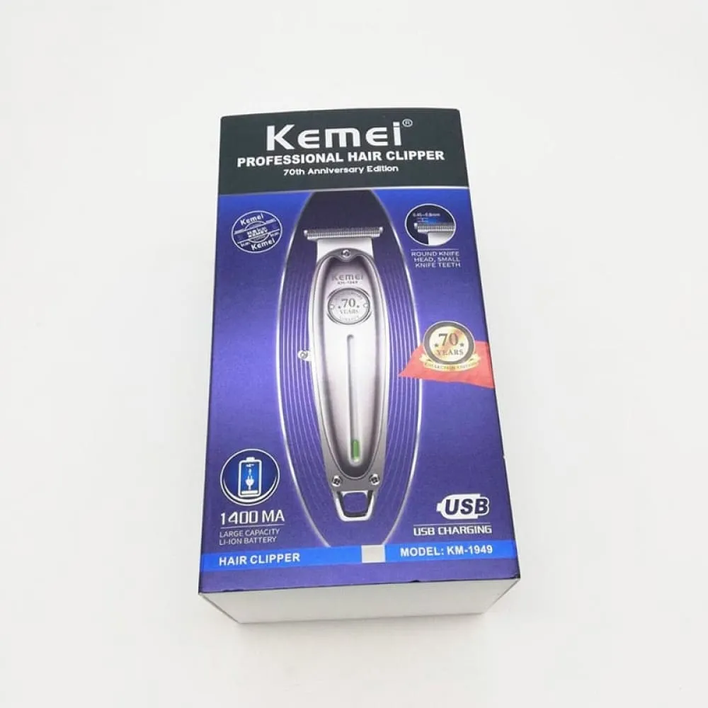 1949 Professional Hair Clipper All Metal Men Electric Cordless Hair Trimmer 0mm
