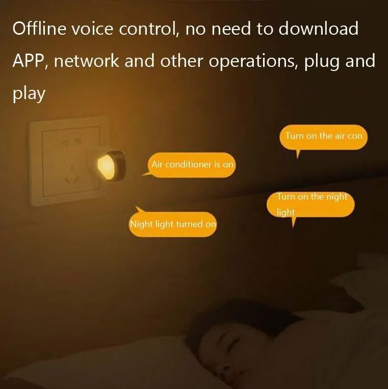 2-Pack Ir18 Infrared Wifi Voice Remote With Night Light - White