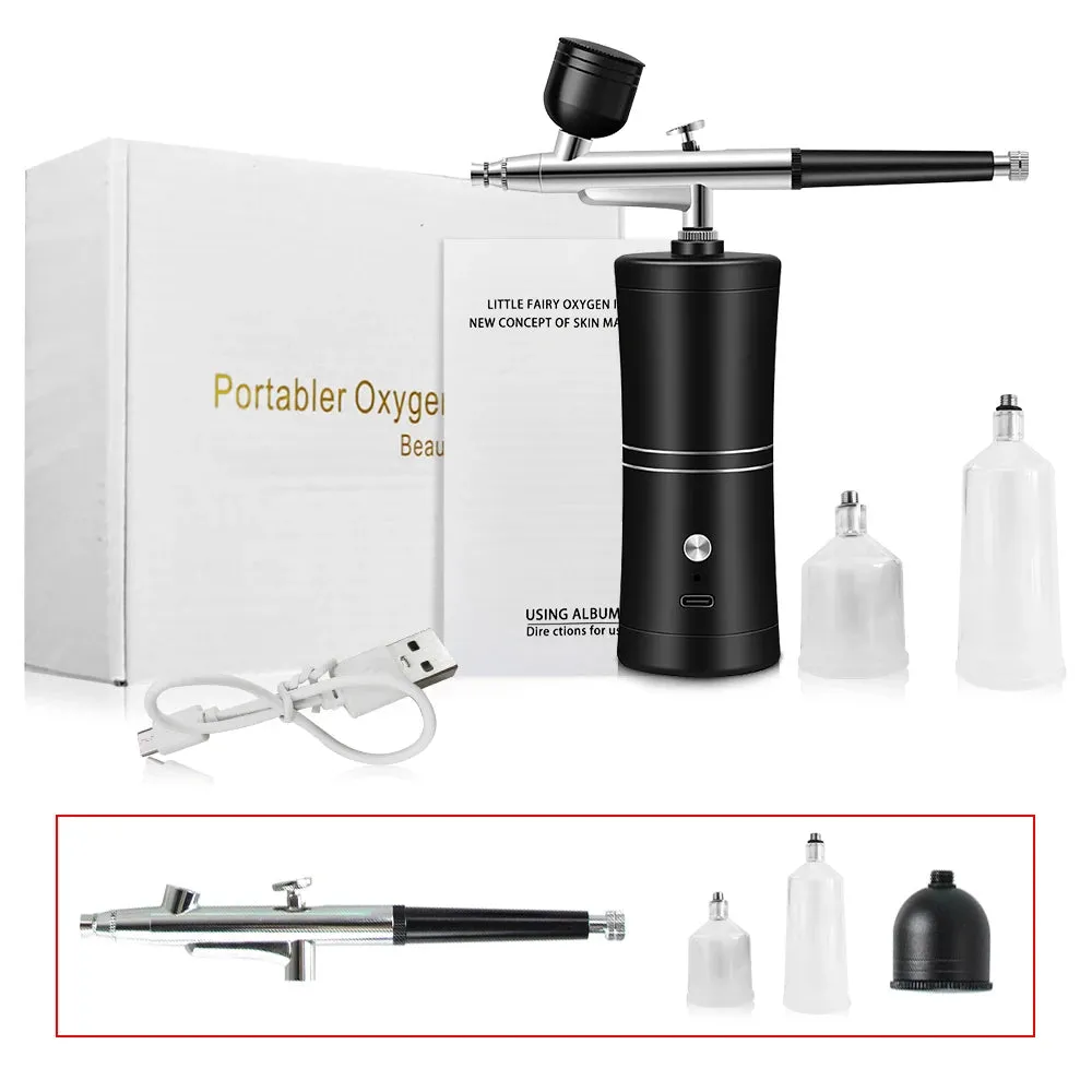 Airbrush Nail With Compressor Portable Air brush Nails Compressor For Nail Art Paint Painting Crafts Airbrush Compressor Kit