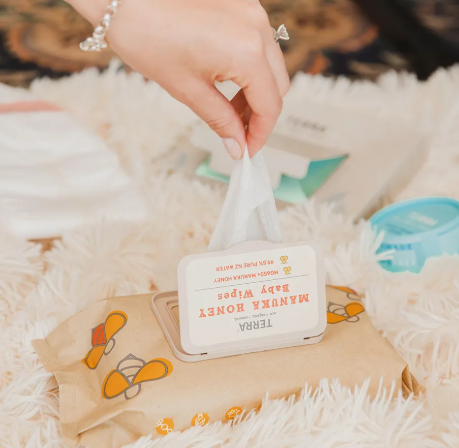 Baby Wipes - Manuka Honey 70 Pack by Terra