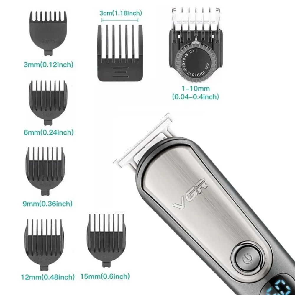 Electirc Adjustable Rechargeable Hair Beard Trimmer for Men