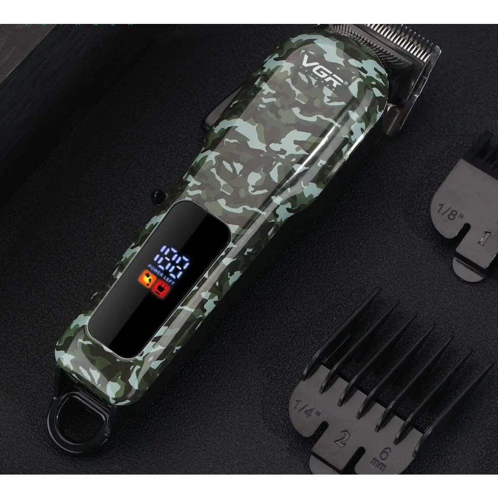 Electric Adjustable Cordless Rechargeable Beard Hair Trimmer for Men