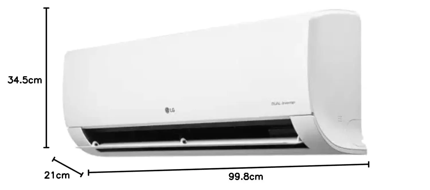 LG US-Q19QNXE 3 Star 1.5 Ton Split AC with ADC Sensor, Auto Clean, Diet Mode  & Viraat Mode, 2025 Model