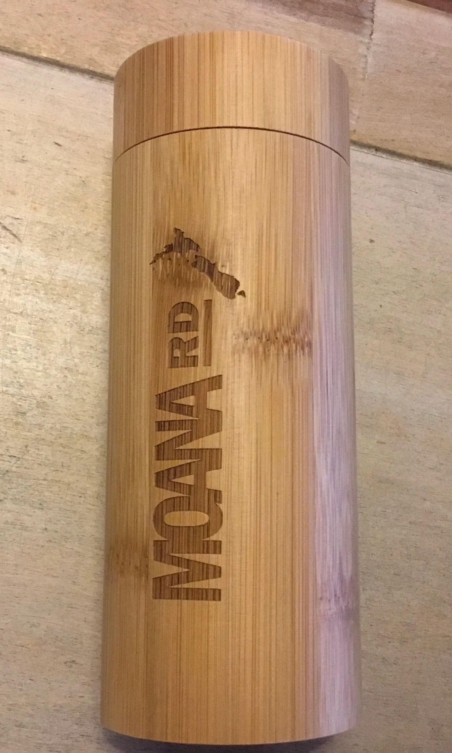 Moana Road Sunnies Glasses Bamboo Tube Case