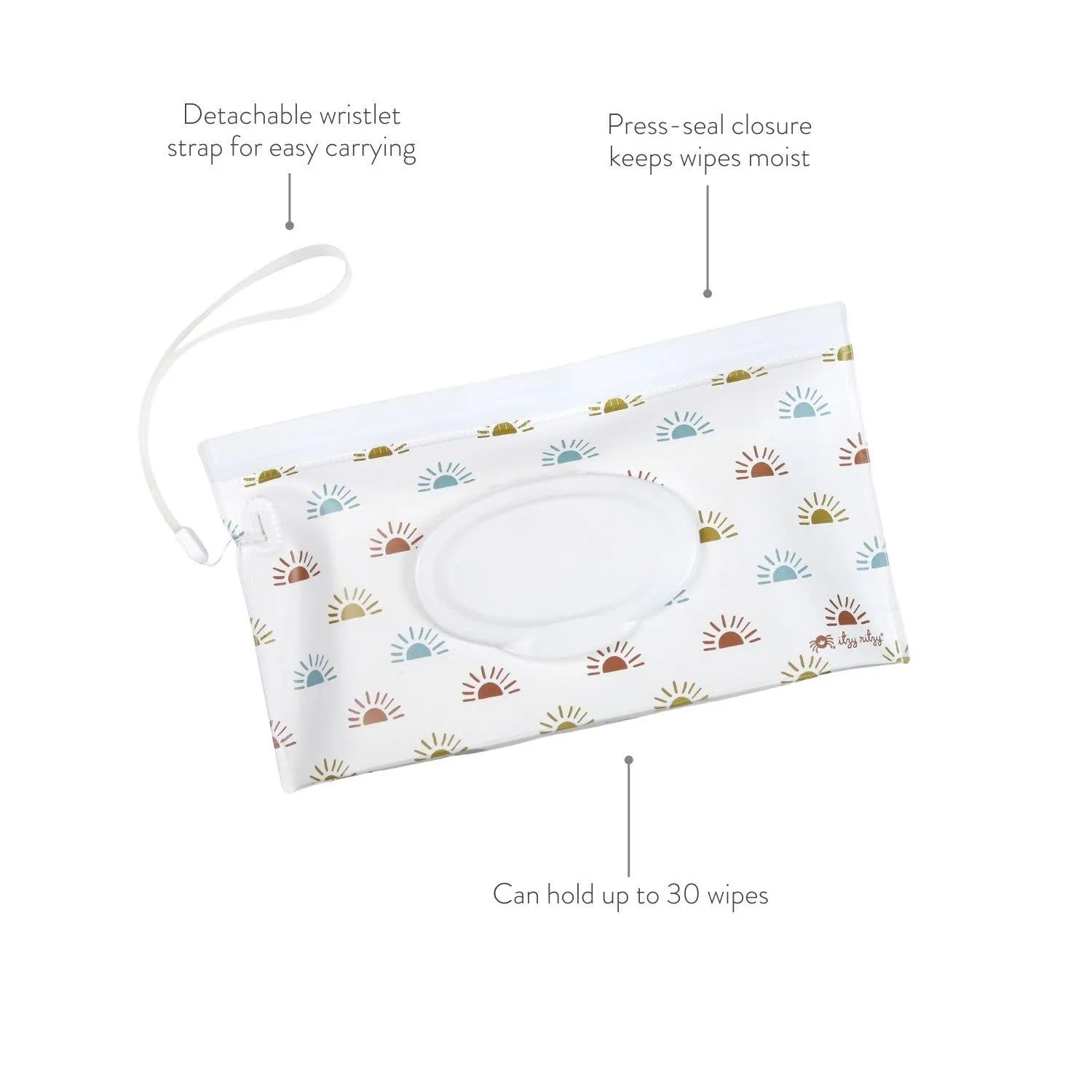 Take & Travel™ Pouch Reusable Wipes Cases: Desert Sunrise