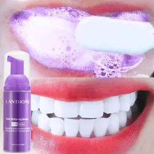 Toothpaste Mousse V34 - Your Solution to Teeth Cleaning, Whitening, and Stain Removal