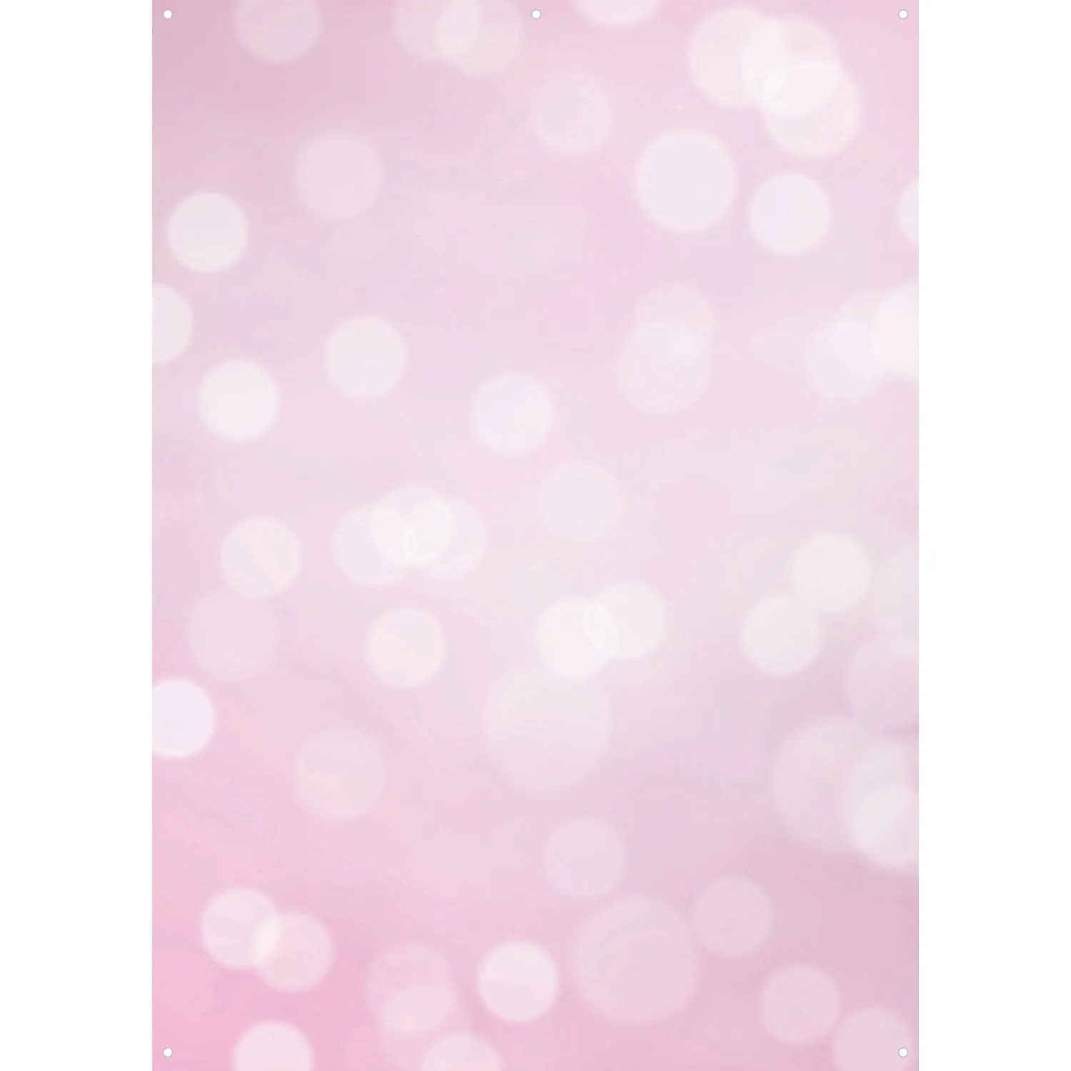 X-Drop Vinyl Backdrop – Pink Subtle Bokeh (5' x 7')